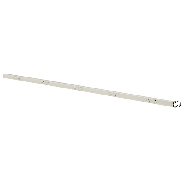 Non-Metallic Raceway, Non-Metallic PlugTrak Series, PLUGTRAK, 5', 15A 125V, 1-Circuit, 2 Duplex